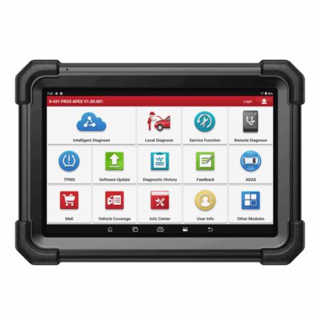 LAUNCH X431 PRO 3 APEX DIAGNOSTIC TOOL